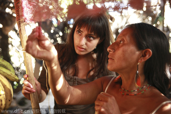 Young TV producer crowned Queen of Amazon tribe