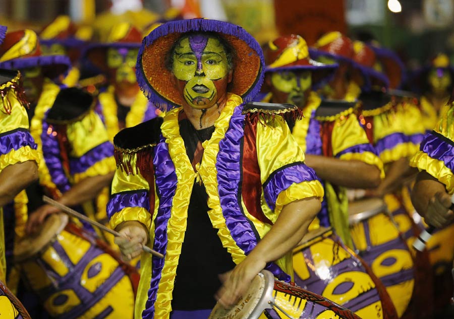 Llamadas parade celebrated in Uruguay