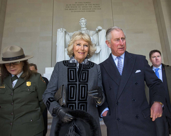 Prince Charles, Camilla get royal tour of Washington