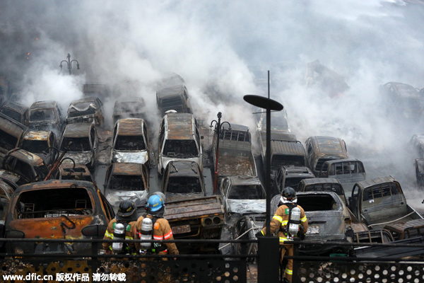 Car yard goes up in smoke