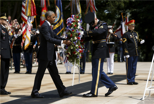 US honors war dead on Memorial Day