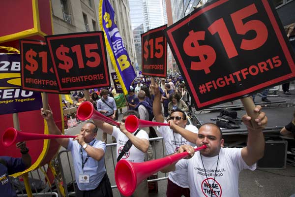 New York to raise state minimum wage to $15 for fast-food workers