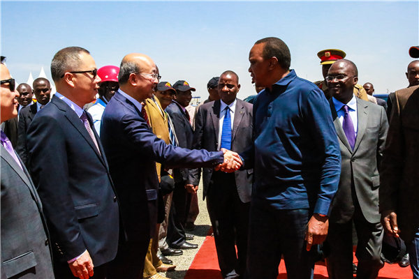 Chinese company helps build new railway in Kenya