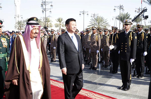 Xi boosts ties with Saudis