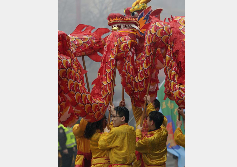 People celebrate Chinese Lunar New Year in Canada