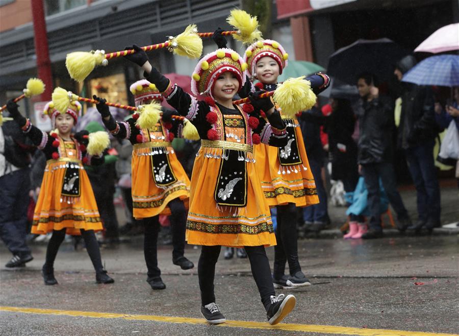 People celebrate Chinese Lunar New Year in Canada