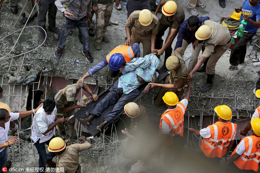 20 killed, 150 injured in flyover collapse in India