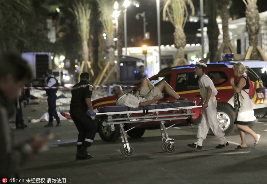 Truck attack in Nice as France marks national day