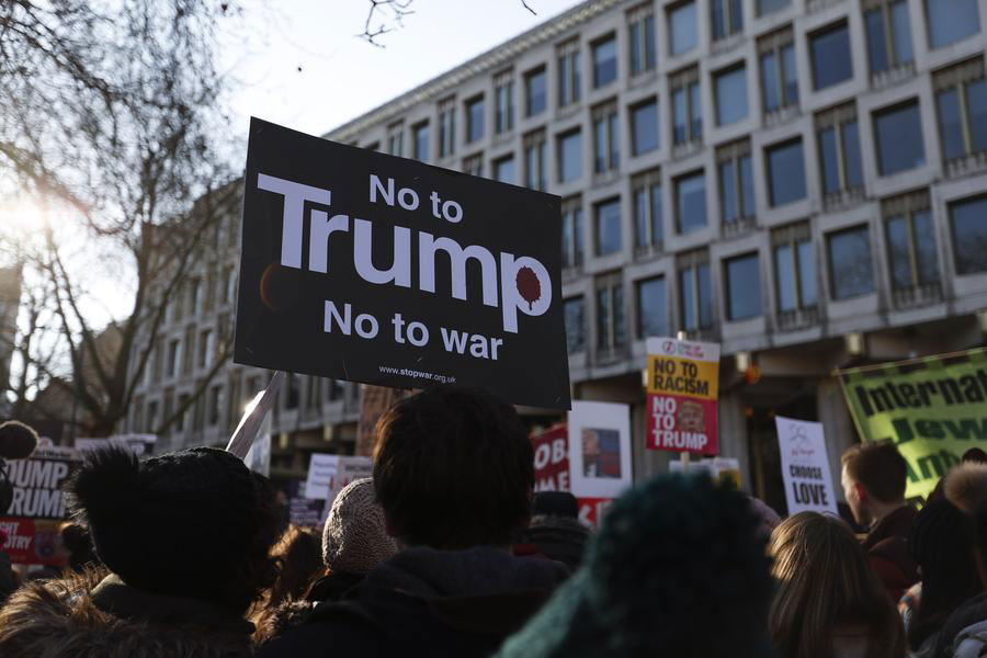 Over 1 million join anti-Trump women's marches worldwide