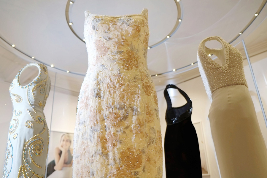 Glamorous dresses of Diana go on display in London