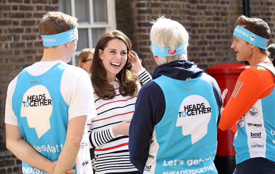 Duchess of Cambridge supports mental health campaign