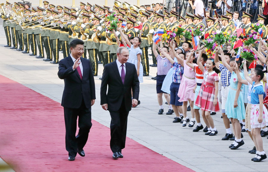 Ten moments of Xi-Putin meetings