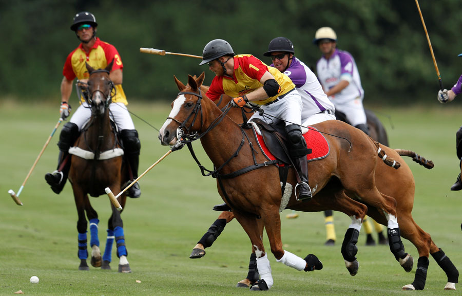 Polo time for princes