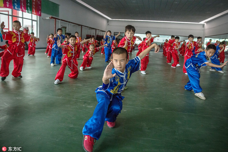 Chinese martial arts through the lens of Ukrainian photographer