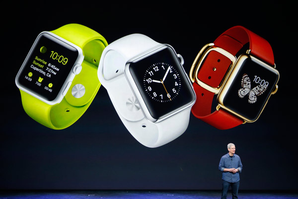 Apple unveils new phones, watch